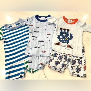 3 pairs Hanna Andersson PJs, sz 5